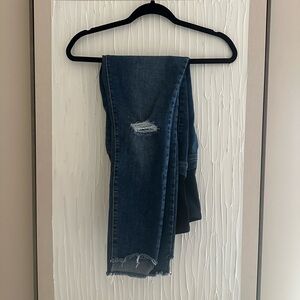 Isabel Maternity by Ingrid & Isabel Dark Blue Distressed Jeans